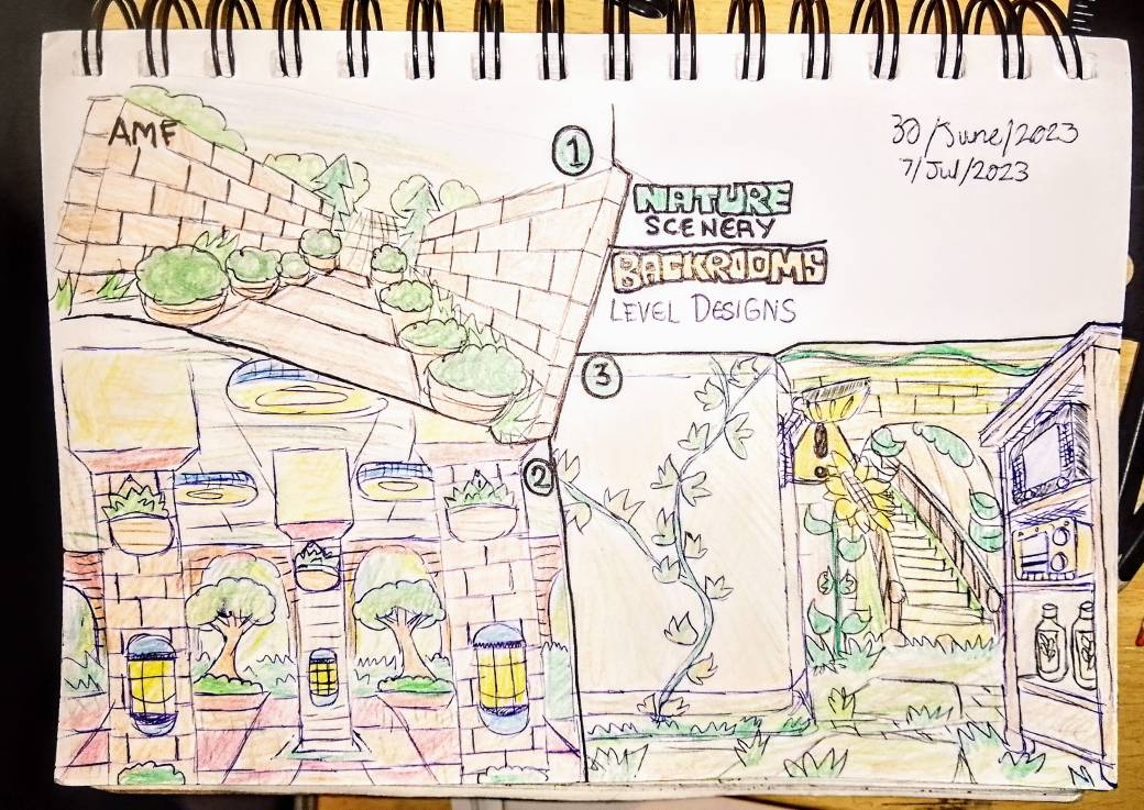 Backrooms Designs: Gardenrooms (30/6-12/7/2023) by Amfstation17 on  DeviantArt