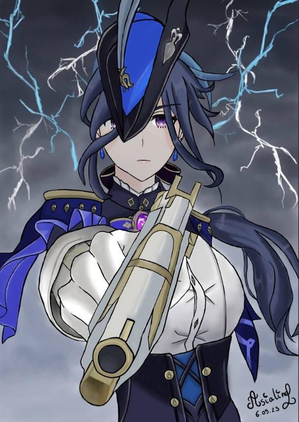 Clorinde genshin impact by asialine4 on DeviantArt