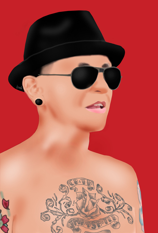 Chester Bennington Drawing