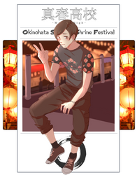 MH - Taiki's Festival Outfit