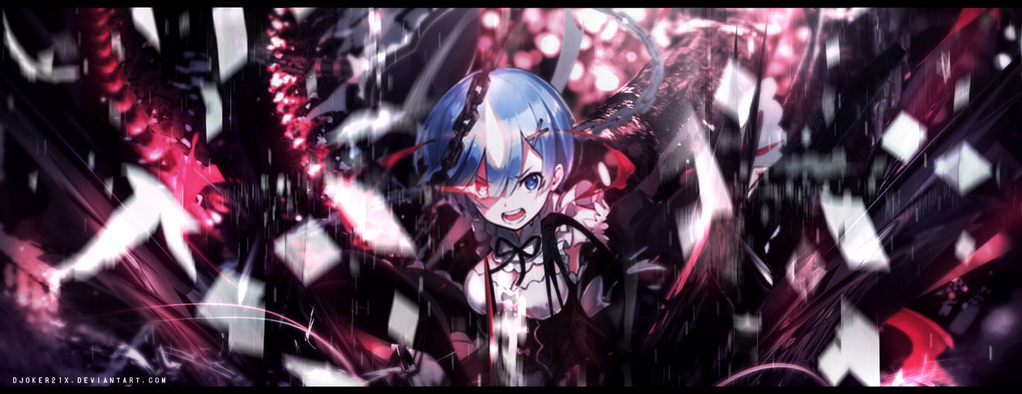 Rem (Re:Zero) by Djoker21X on DeviantArt