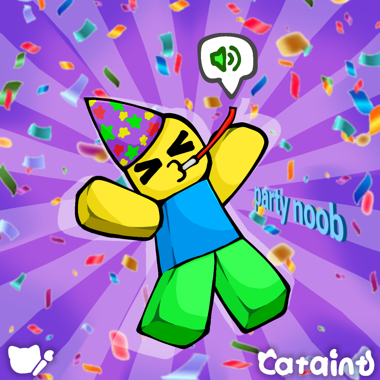 funny party noob from regretevator by CataintKitty on DeviantArt