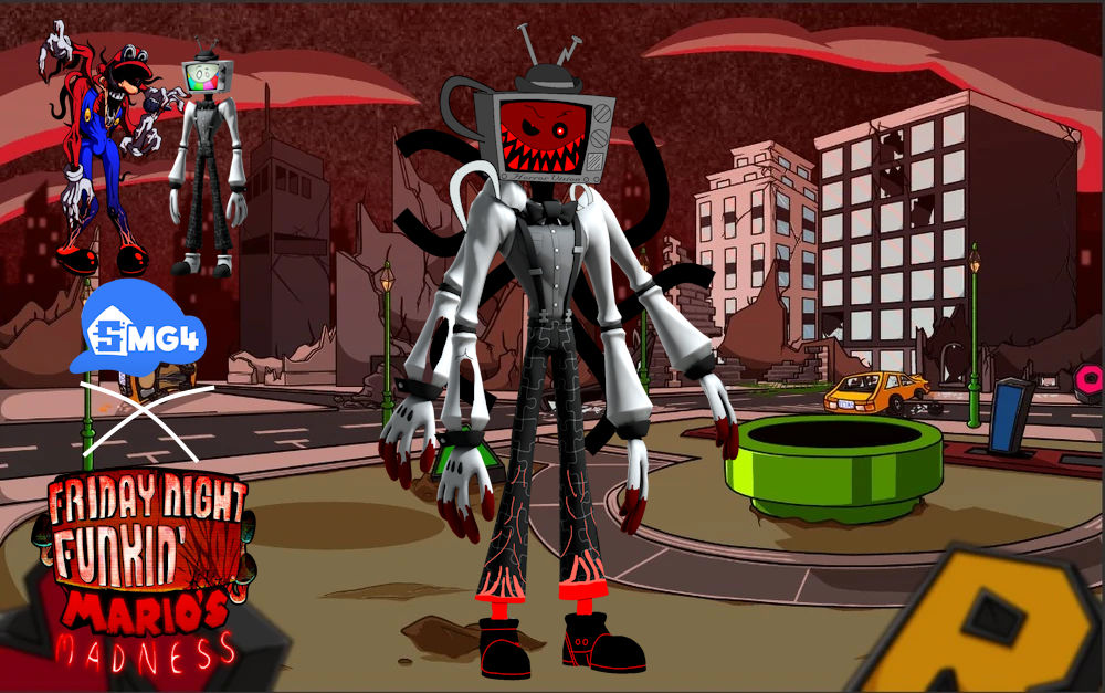 ( SMG4 X FNF: Mario's Madness) Ultra Puzzles by juanito070505 on DeviantArt