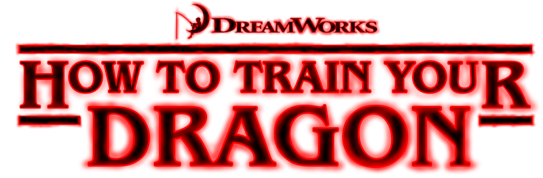 Httyd Signant HTTYD logo (Stranger Things Mashup) by juanito070505 on DeviantArt