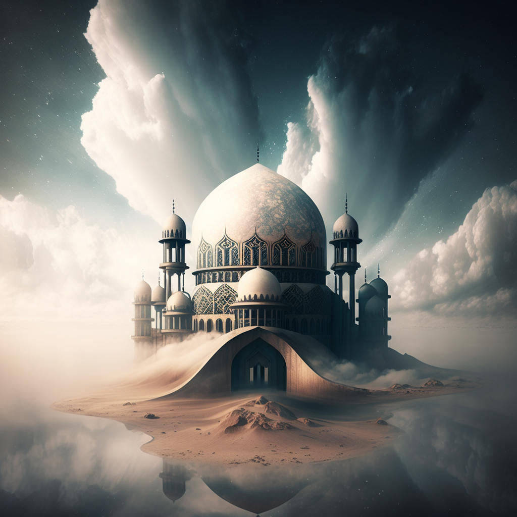 Masjid Di Surga (mosque In heaven) by hatoroakashi2k22 on DeviantArt