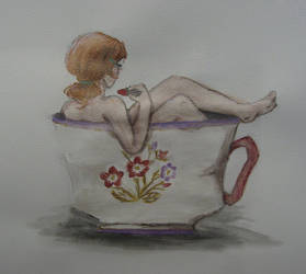 lady in a teacup WIP