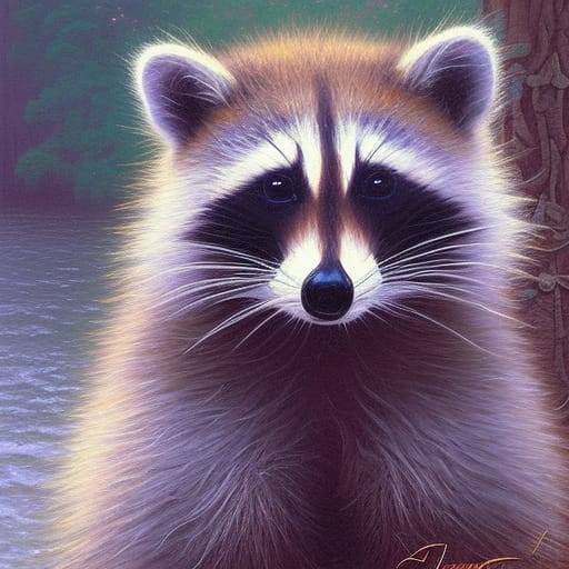 Raccoon by galaxyace101 on DeviantArt