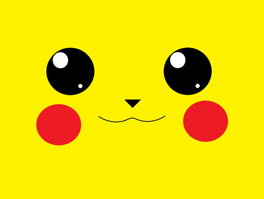 Pikachu Face By Bluey On Deviantart