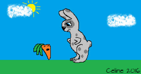 Bunny And Carrot