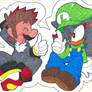 Shadow and Luigi fun