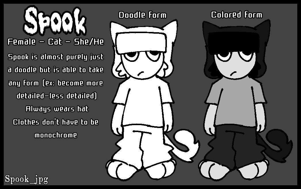 Spooked Reference Spook Reference Sheet by FallenSpook on DeviantArt