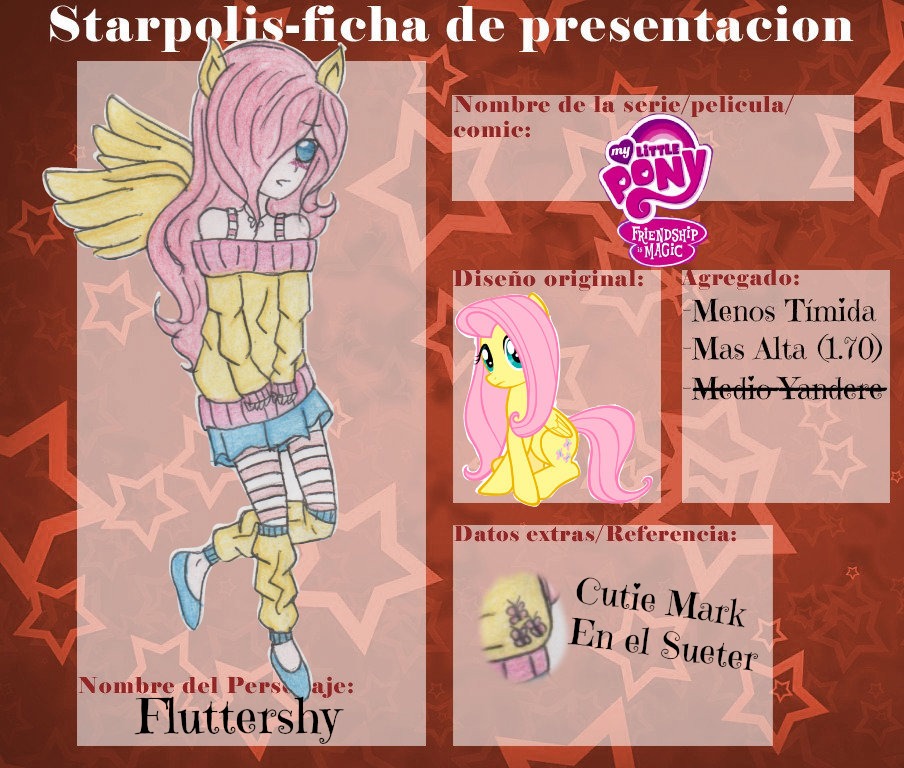 Ficha Starpolis: -Fluttershy-