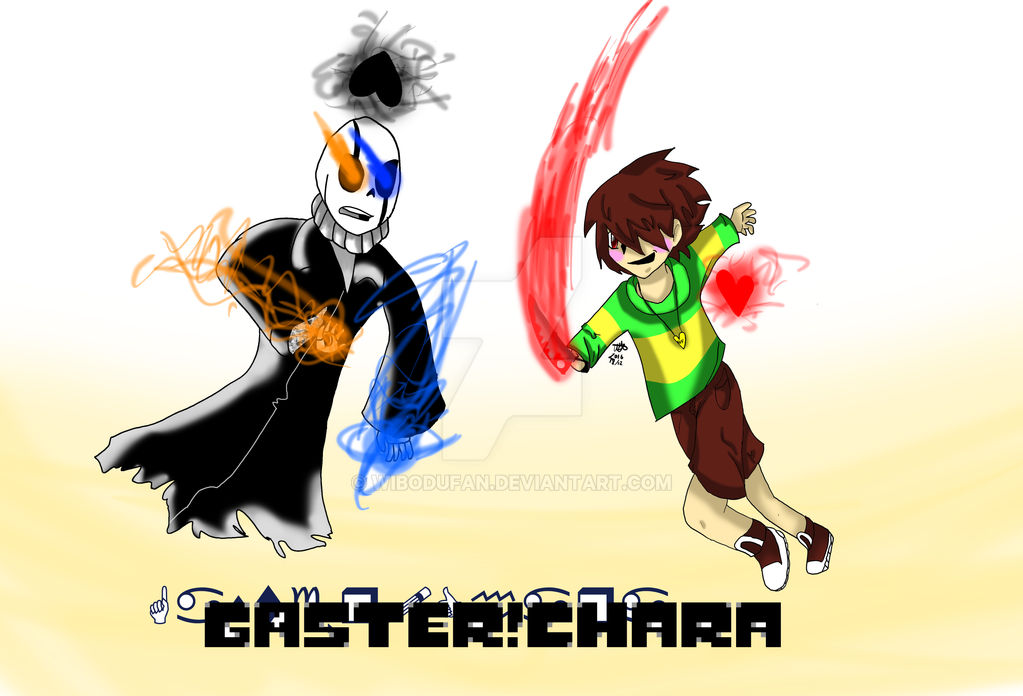 Chara VERSUS Gaster by WiboDufan on DeviantArt
