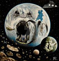 Empire Strikes Back Planets illustration