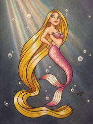 The Lovely Mermaid by TypeSly