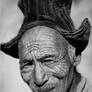 Old man pencil