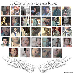 Castiel Icons