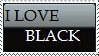 ILoveBlack Stamp