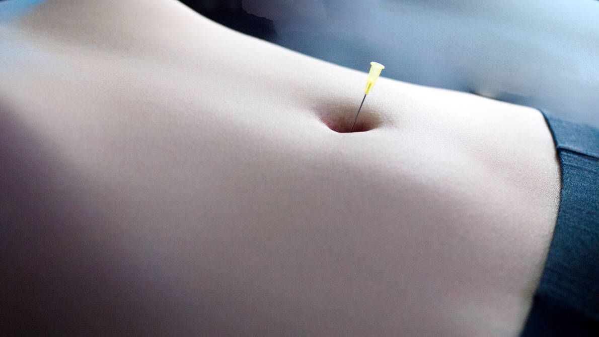 Play Periceing navel needle play by ncx109 on DeviantArt
