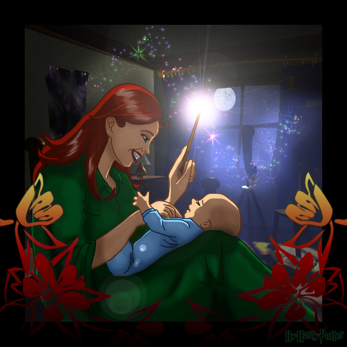 Lily Potter and baby Harry by Harry-Potter-Spain on DeviantArt