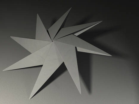 Origami star