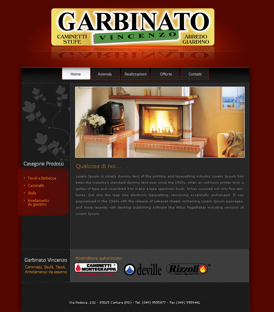 Garbinato website