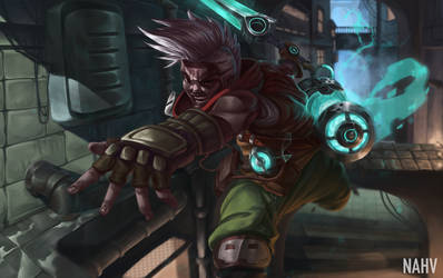 Ekko - League of Legends FanArt