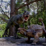 Tyrannosaurus Rex VS Ankylosaurus.