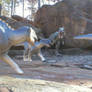 T-Rex vs Gryposaurus