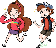 Mabel and Dipper