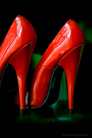 Red shoes by passionphoto