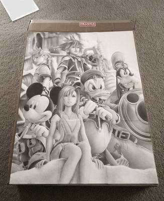 Kingdom Hearts Graphite Tribute