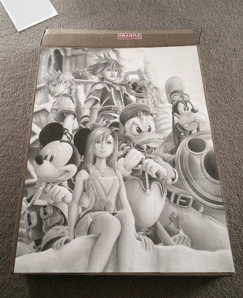 Kingdom Hearts Graphite Tribute