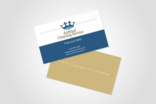 Arthur Cleaning Business Cards