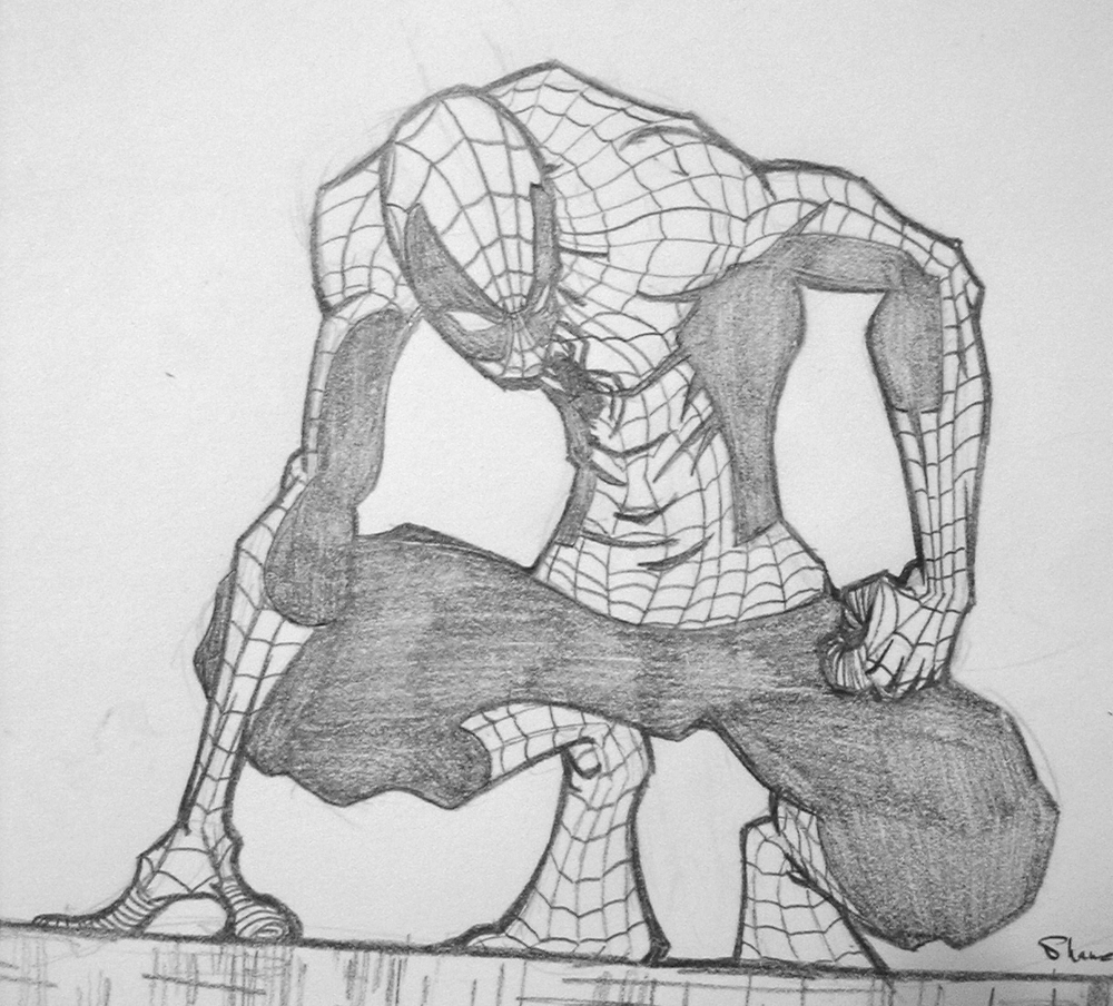 Spidey sketchie