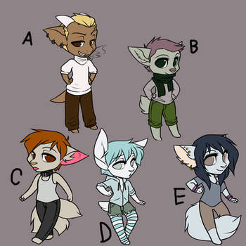 Winter-themed Adopts