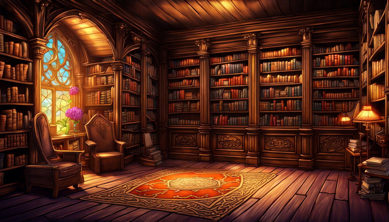 Enchanted Library by herc0730 on DeviantArt