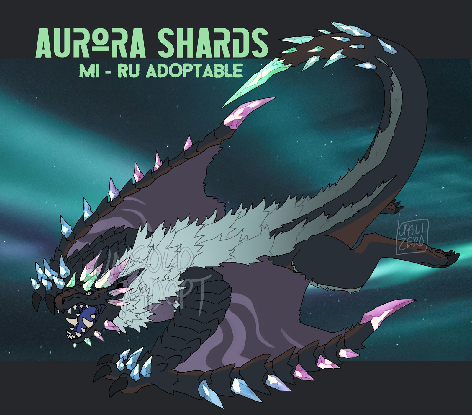 Aurora Shards - Mi Ru Adoptable OFA by opalizero on DeviantArt