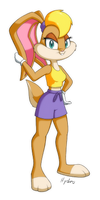 Lola Bunny Swimsuit 03 by KP-ShadowSquirrel on DeviantArt