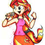 Sunset Shimmer: Rainbow Rocks