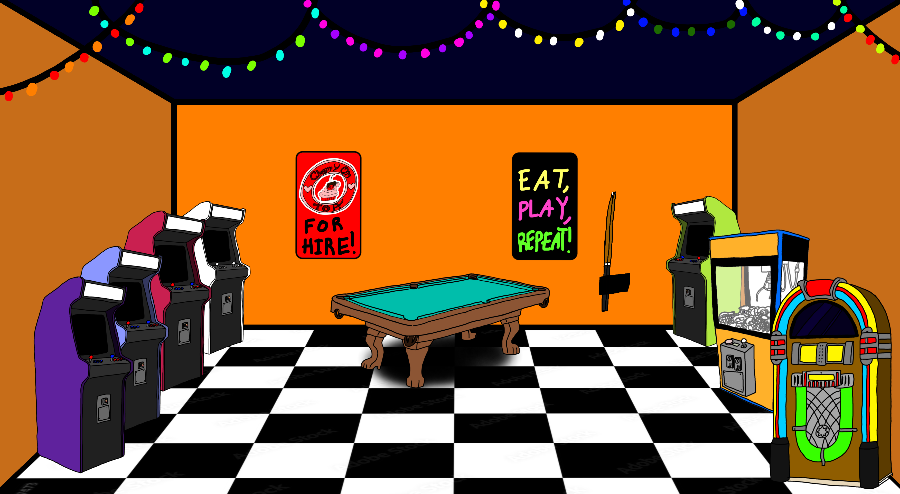 Arcade Coplouring In The Arcade Collab! by ShawnzillaStuff101 on DeviantArt
