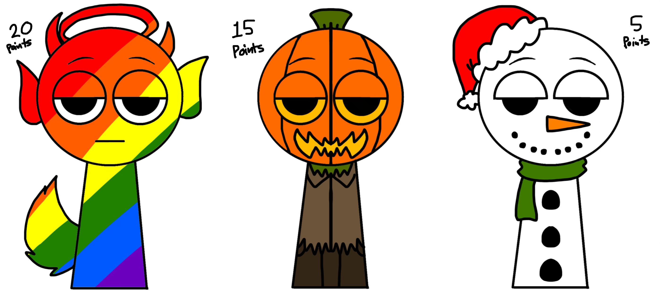 Sprunki Style. Deviantart Sprunki Adoptables! by ShawnzillaStuff101 on DeviantArt