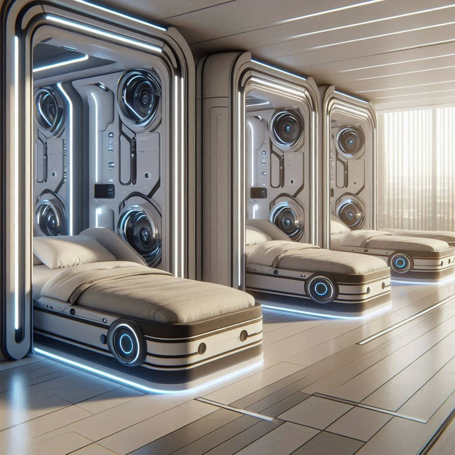 Dormitory Beds by Paolox3 on DeviantArt