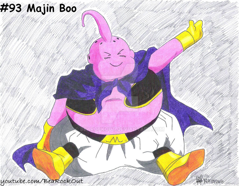 Manjo Boo Majin Boo by BeaRockOut on DeviantArt
