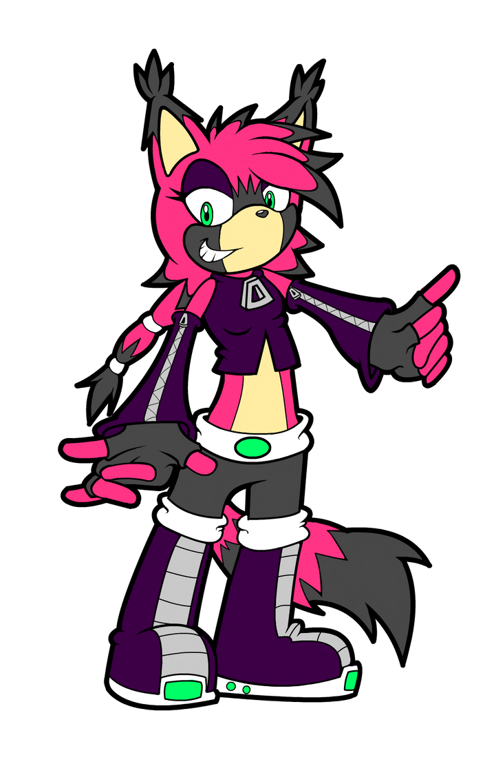 Flat colour example - Zanity by therock2012 on DeviantArt
