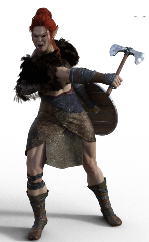 Orcess Viking Orc Chick by MichaelPP3 on DeviantArt