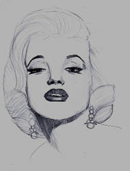 Marilyn Monroe Sketch