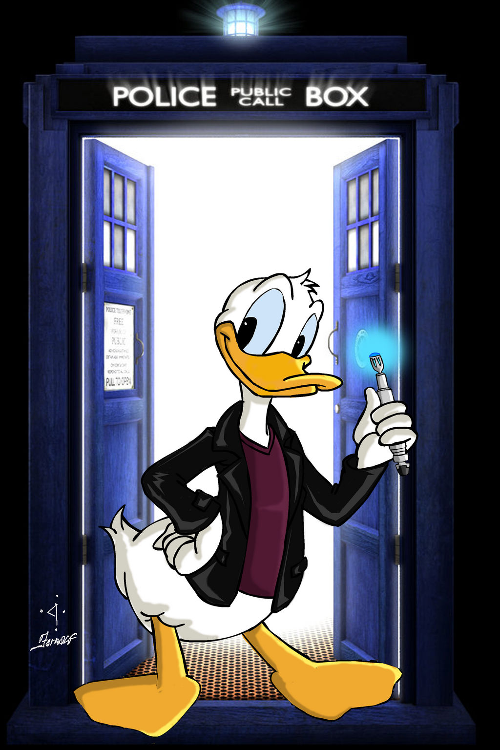 Ninth Doctor - Donald Duck