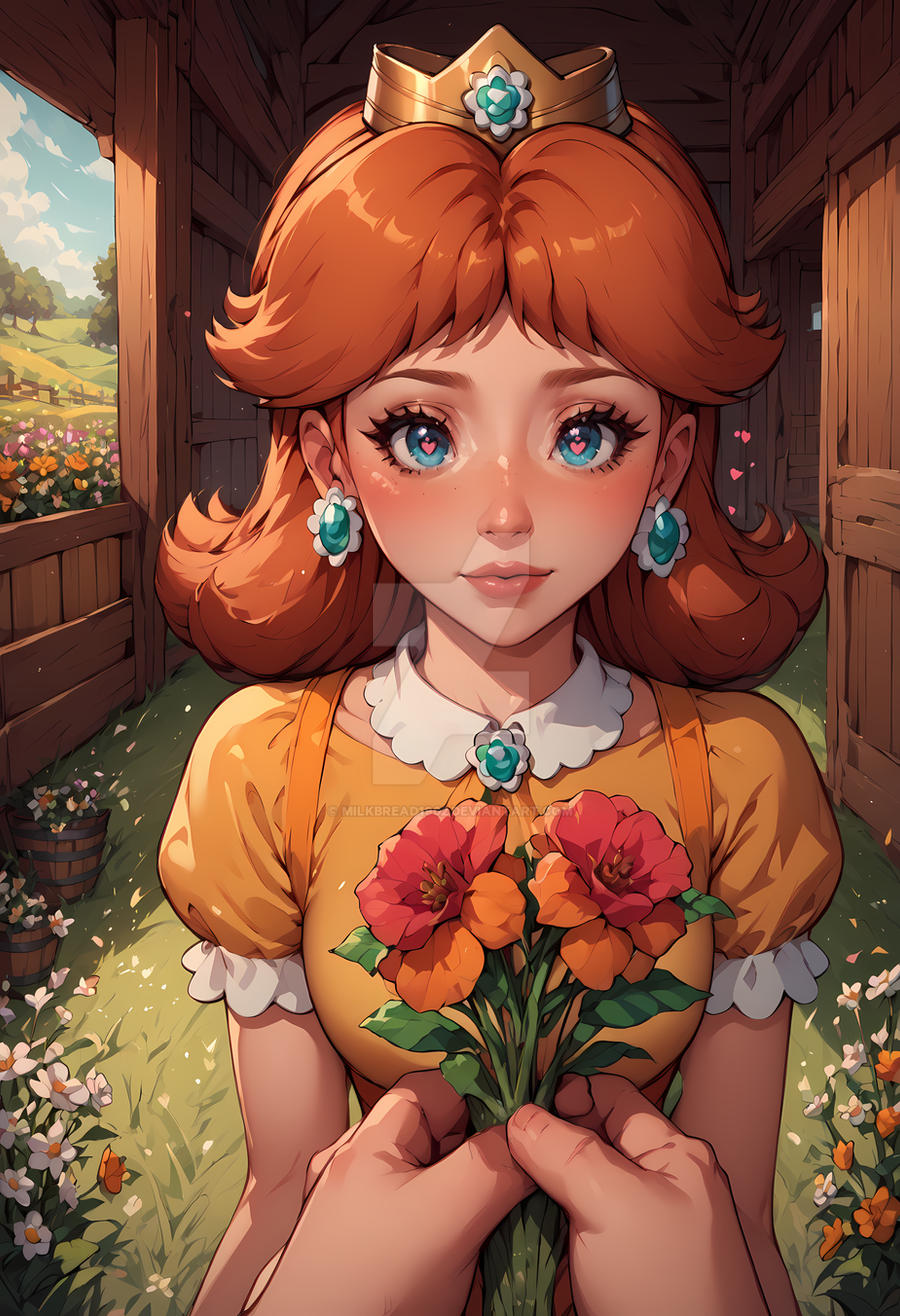 Princess Daisy by MilkBread1902 on DeviantArt