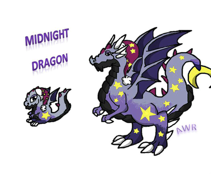 Midnight Dragon by Shadowstar146 on DeviantArt
